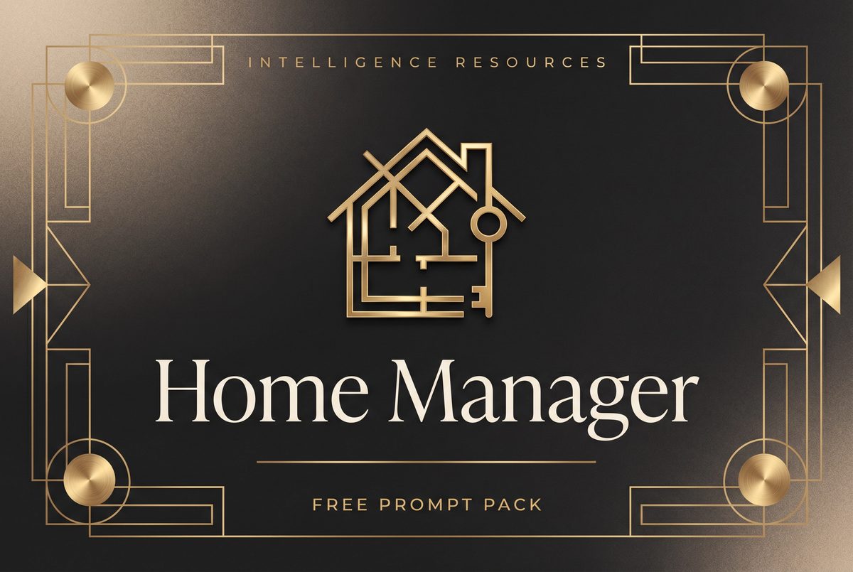 The Home Manager's AI Command Center cover art