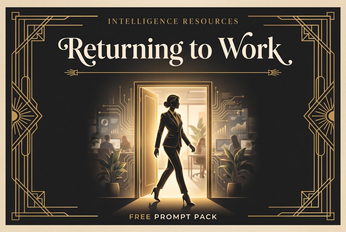 The AI Re-Entry Kit for Women Returning to Work cover art